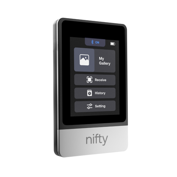 SecuX Nifty | NFT 專用圖像顯示冷錢包